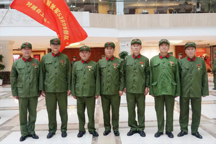 一对领章二面战旗(图1)