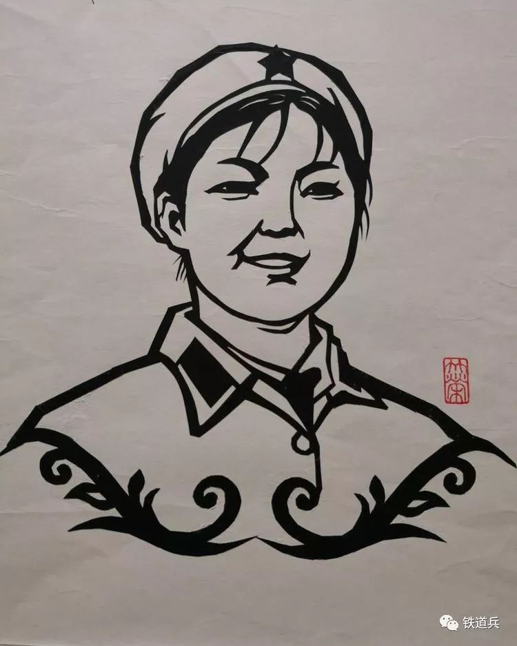 陈竹荣的剪纸故事《匡衡偷光》(图12)