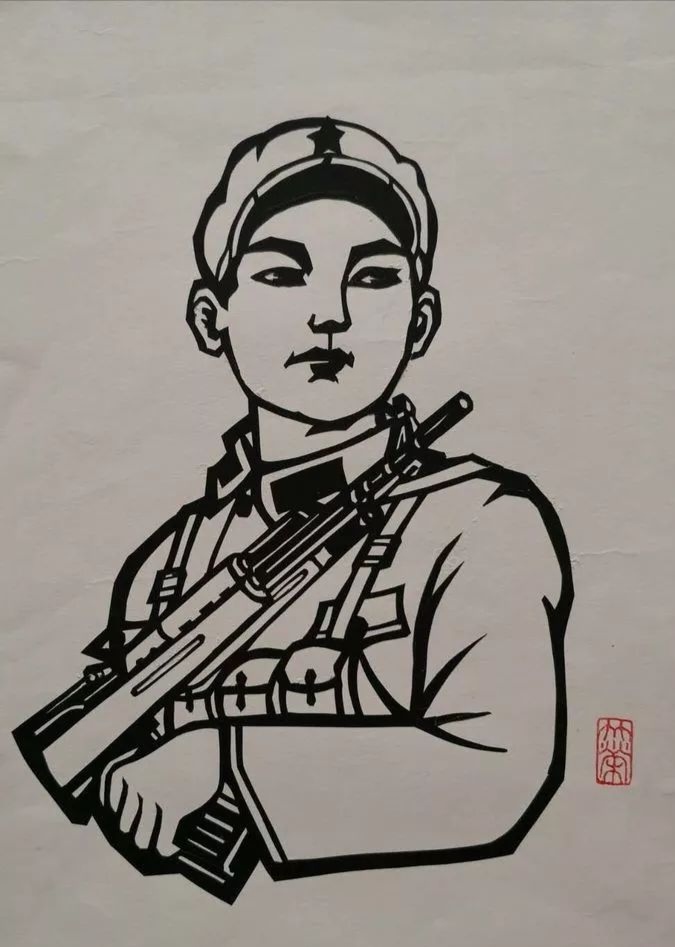 陈竹荣剪纸作品选刊(图10)