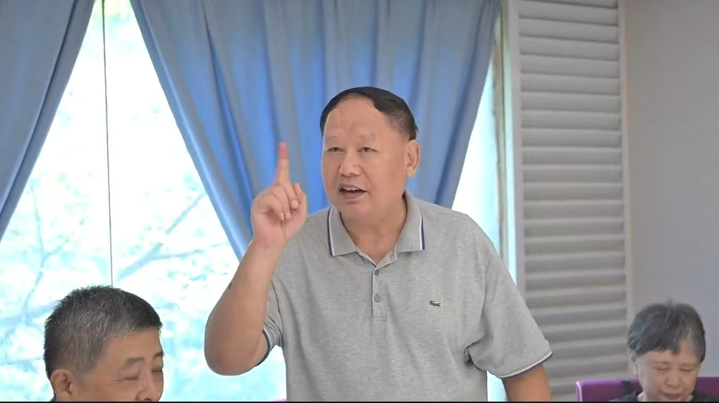 铁道兵广州周边夕阳红战友群  “七一”座谈会(图3)