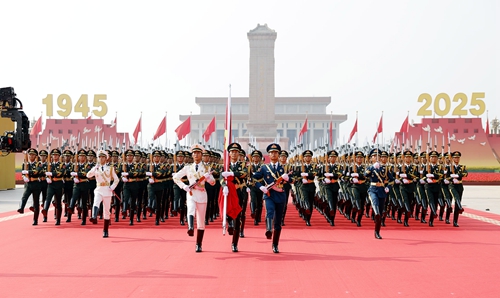 九三·和平之誓（现代诗）——我看九三大阅兵(图1)