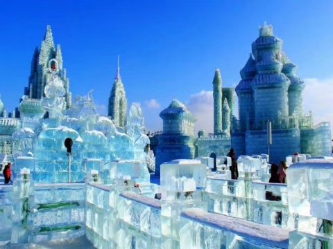 老照片回放:28年前的今天 冰城雪韵里的冰雕记忆(图4)