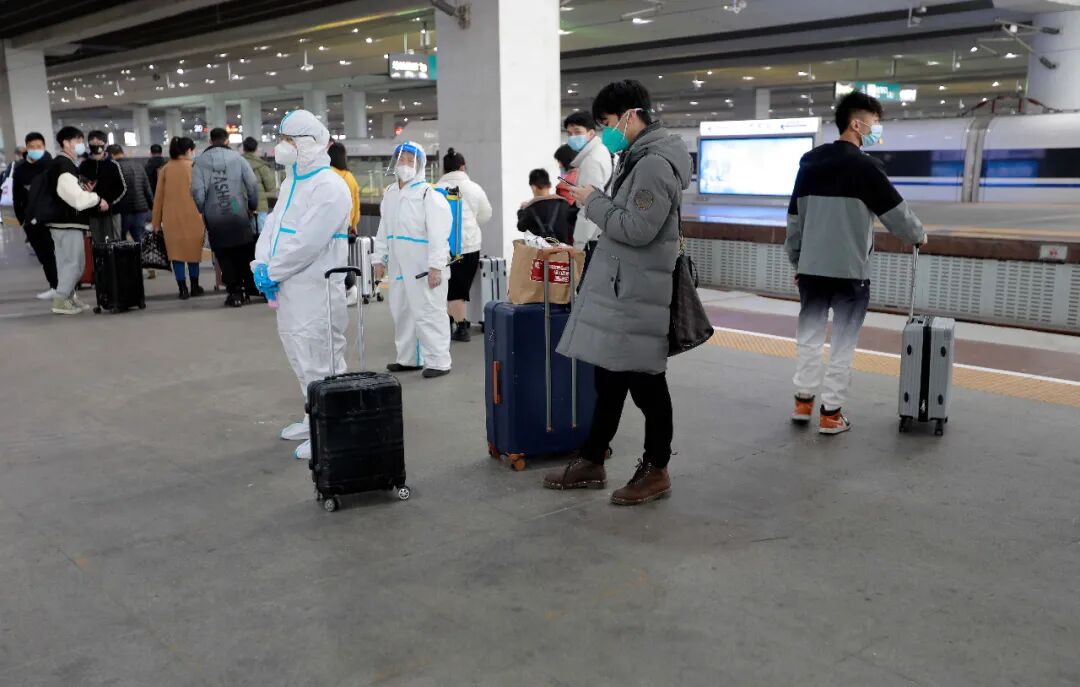 疫情下的铁路春运影像     (图25)