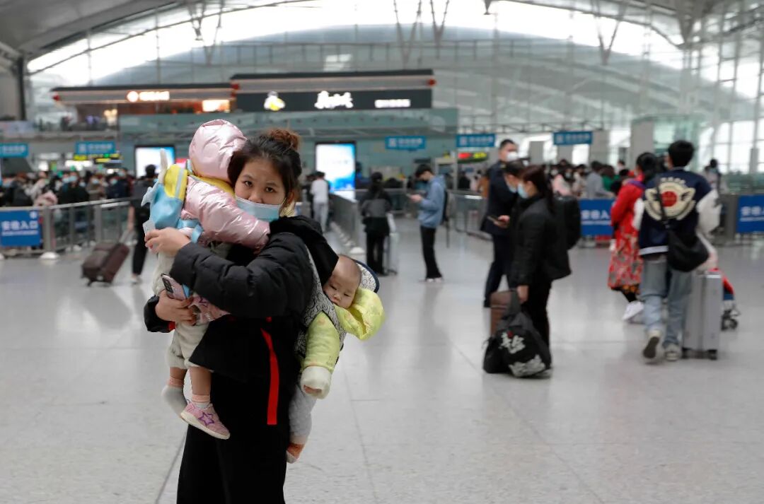 疫情下的铁路春运影像     (图22)