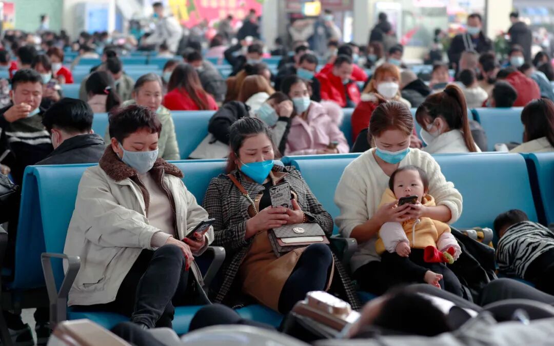 疫情下的铁路春运影像     (图15)