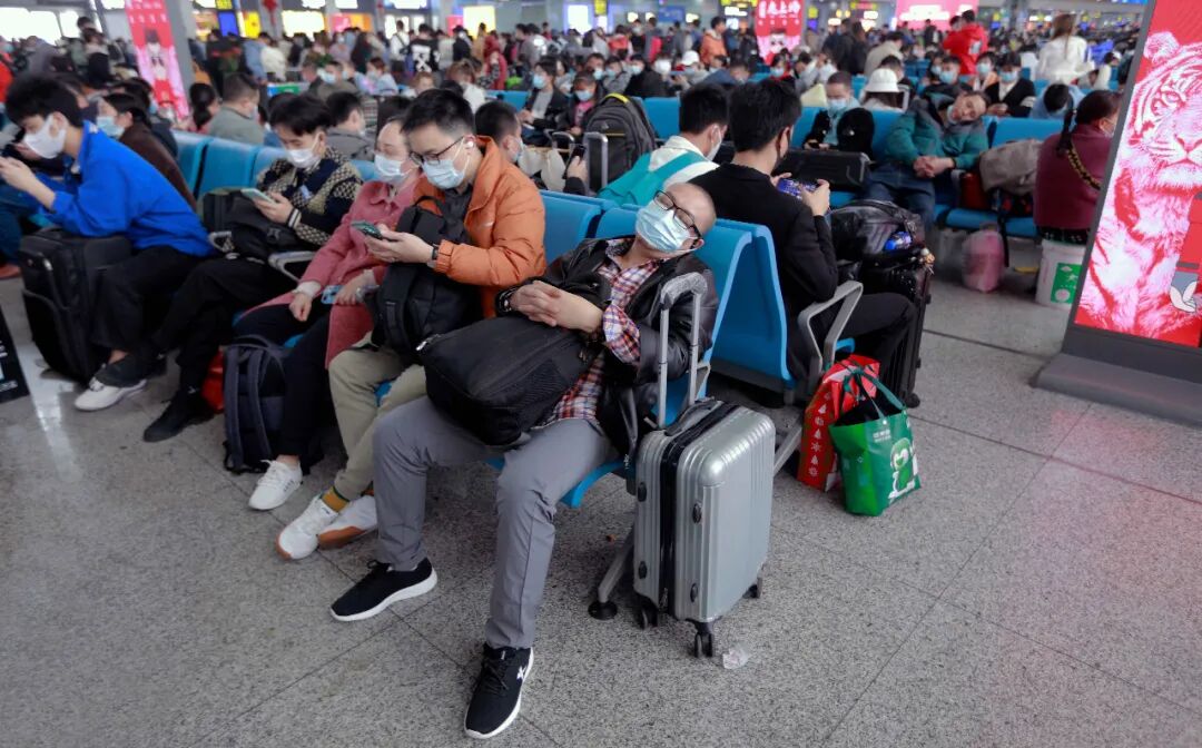 疫情下的铁路春运影像     (图24)