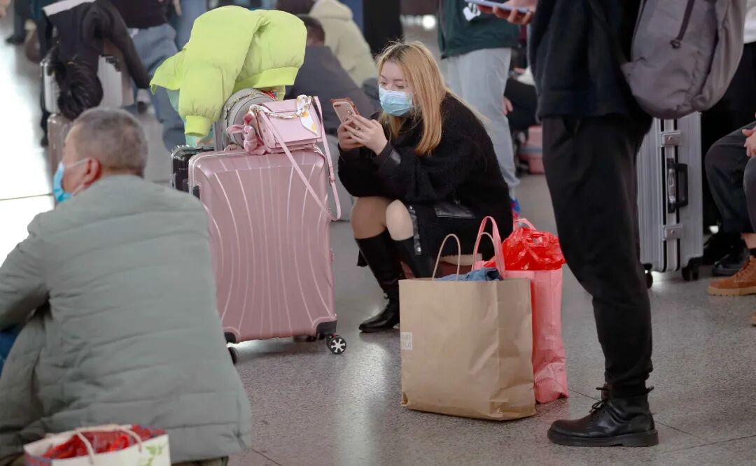 疫情下的铁路春运影像     (图17)