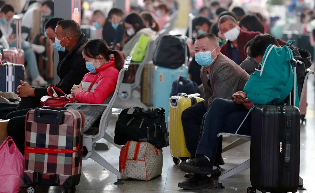 疫情下的铁路春运影像     (图4)