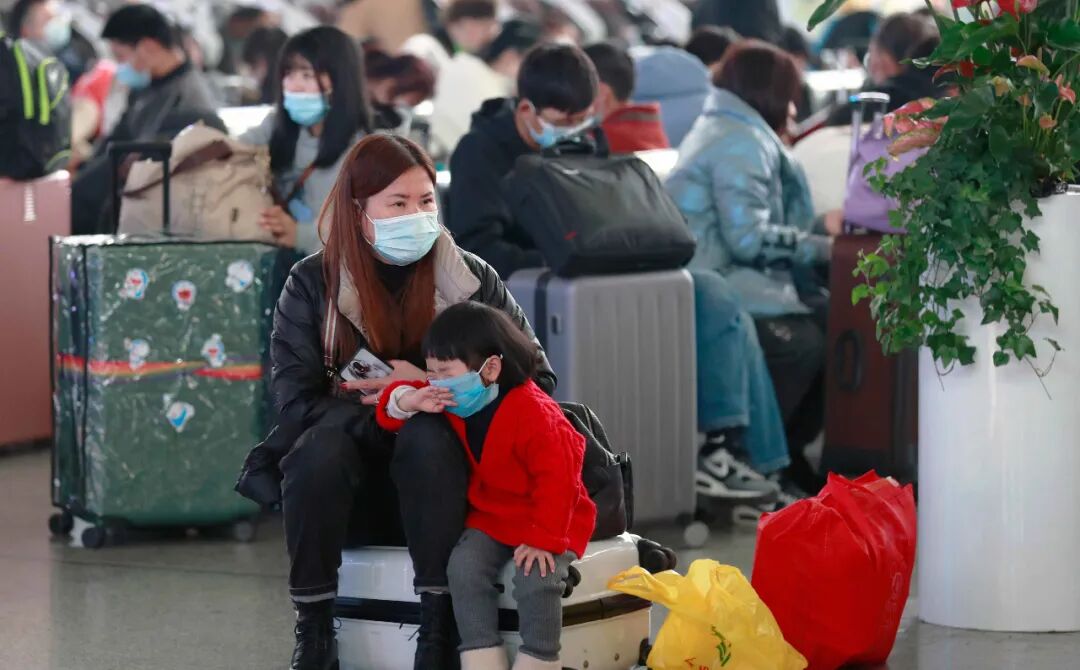 疫情下的铁路春运影像     (图7)