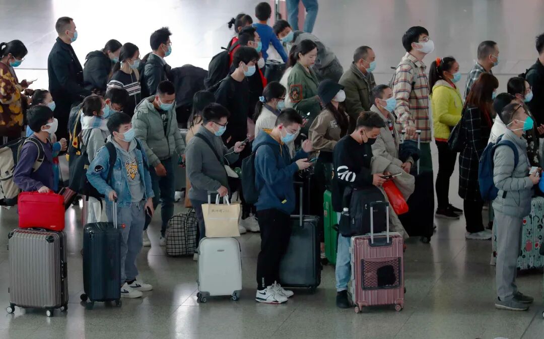 疫情下的铁路春运影像     (图34)