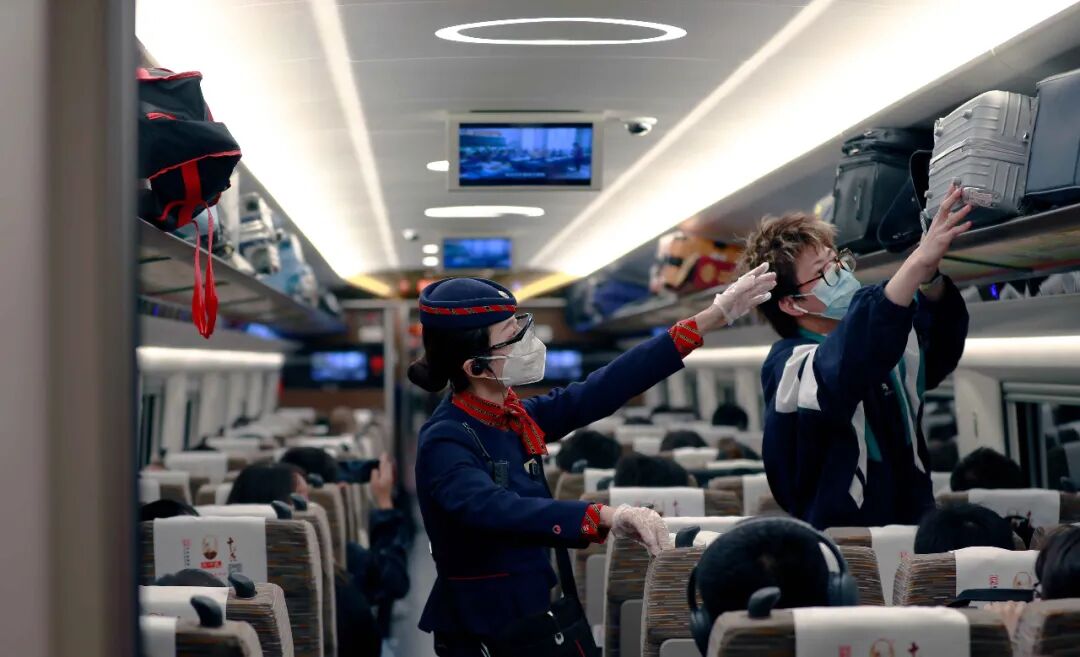 疫情下的铁路春运影像     (图28)