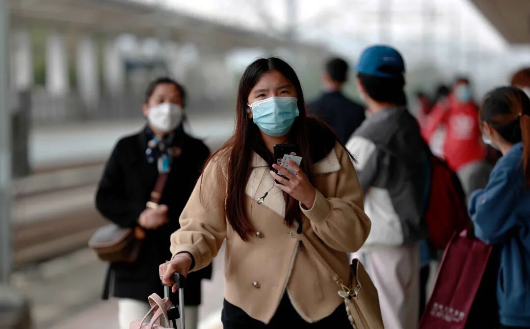 疫情下的铁路春运影像     (图51)