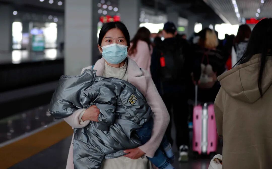 疫情下的铁路春运影像     (图44)