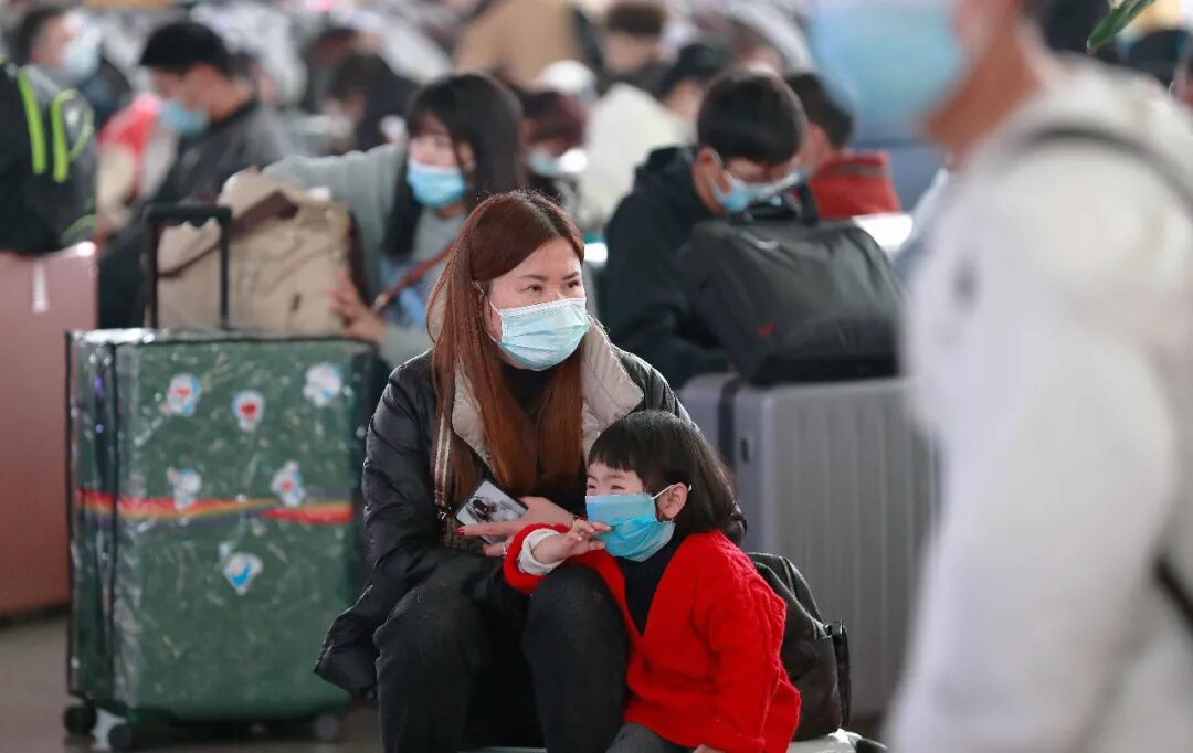 疫情下的铁路春运影像     (图55)