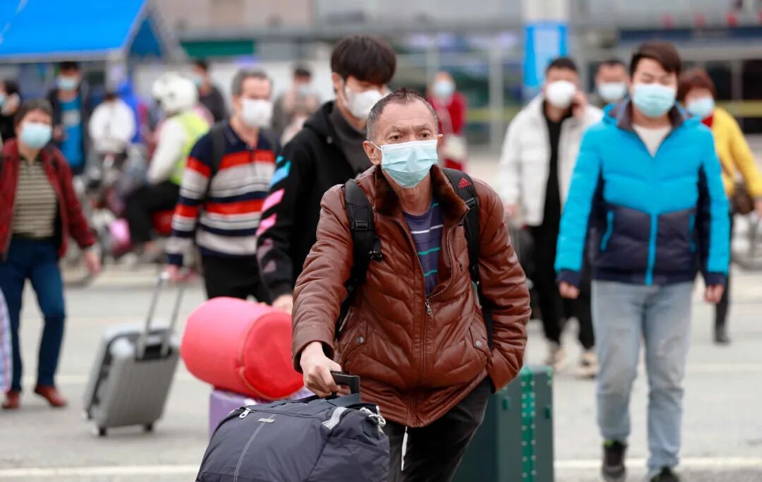 疫情下的铁路春运影像     (图72)