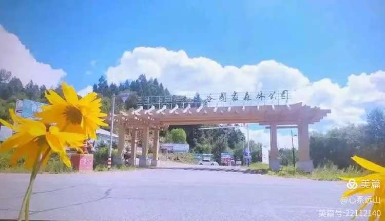 吉林兰家大峡谷.中国最美原始森林(图1)
