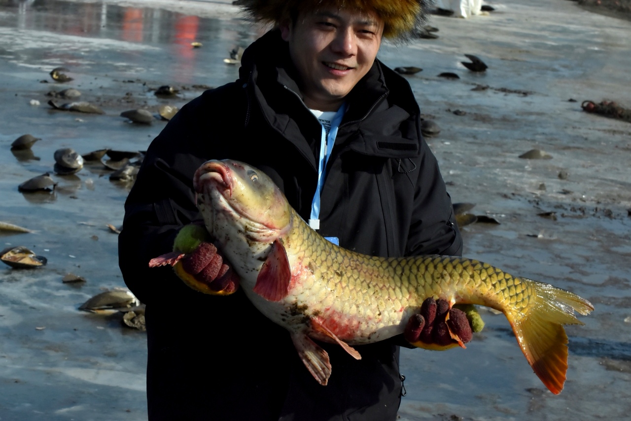 沈阳棋盘山第二届秀湖冬捕嘉年华掠影(图4) 沈阳棋盘山第二届秀湖冬捕嘉年华掠影(图4)