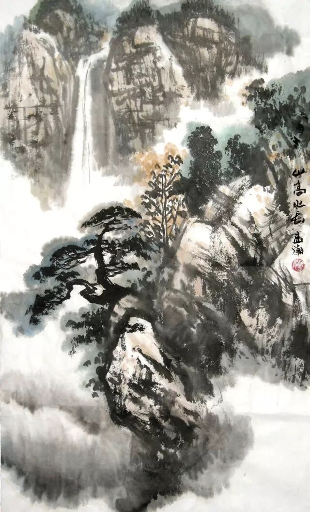 笔底烟云奇峰秀   澄怀观道写风流(图4)