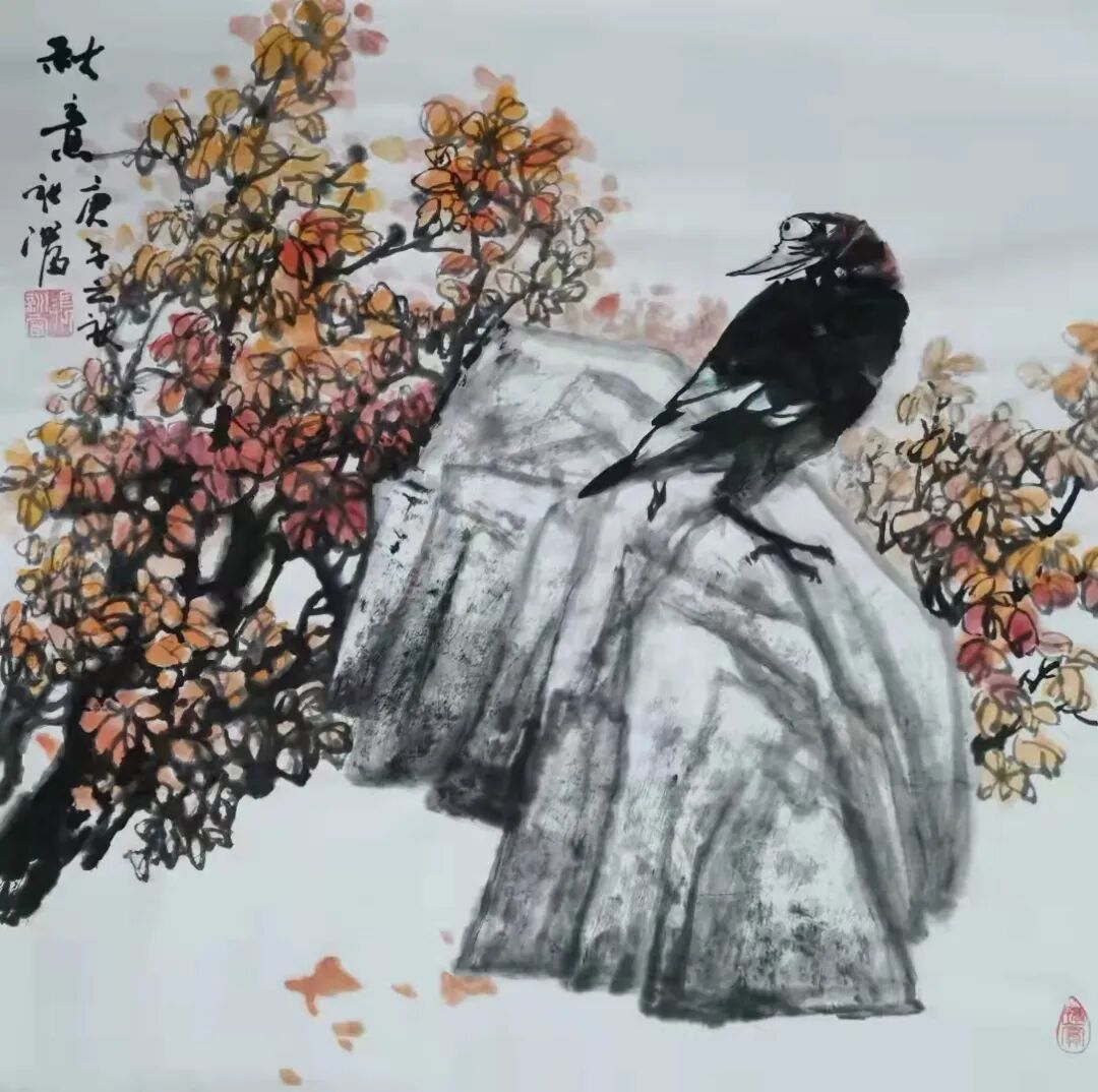 张训富山水花鸟画选(图1) 张训富山水花鸟画选(图1)