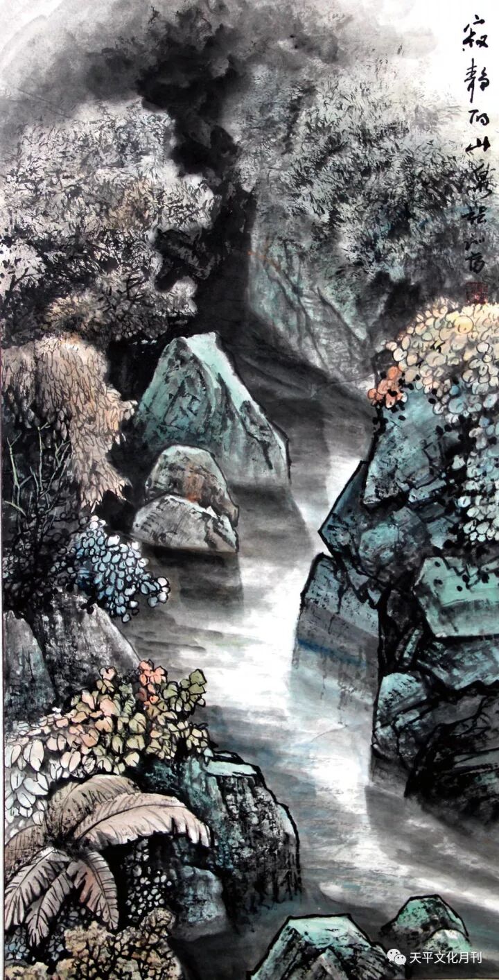 张训富山水花鸟画选(图6) 张训富山水花鸟画选(图6)