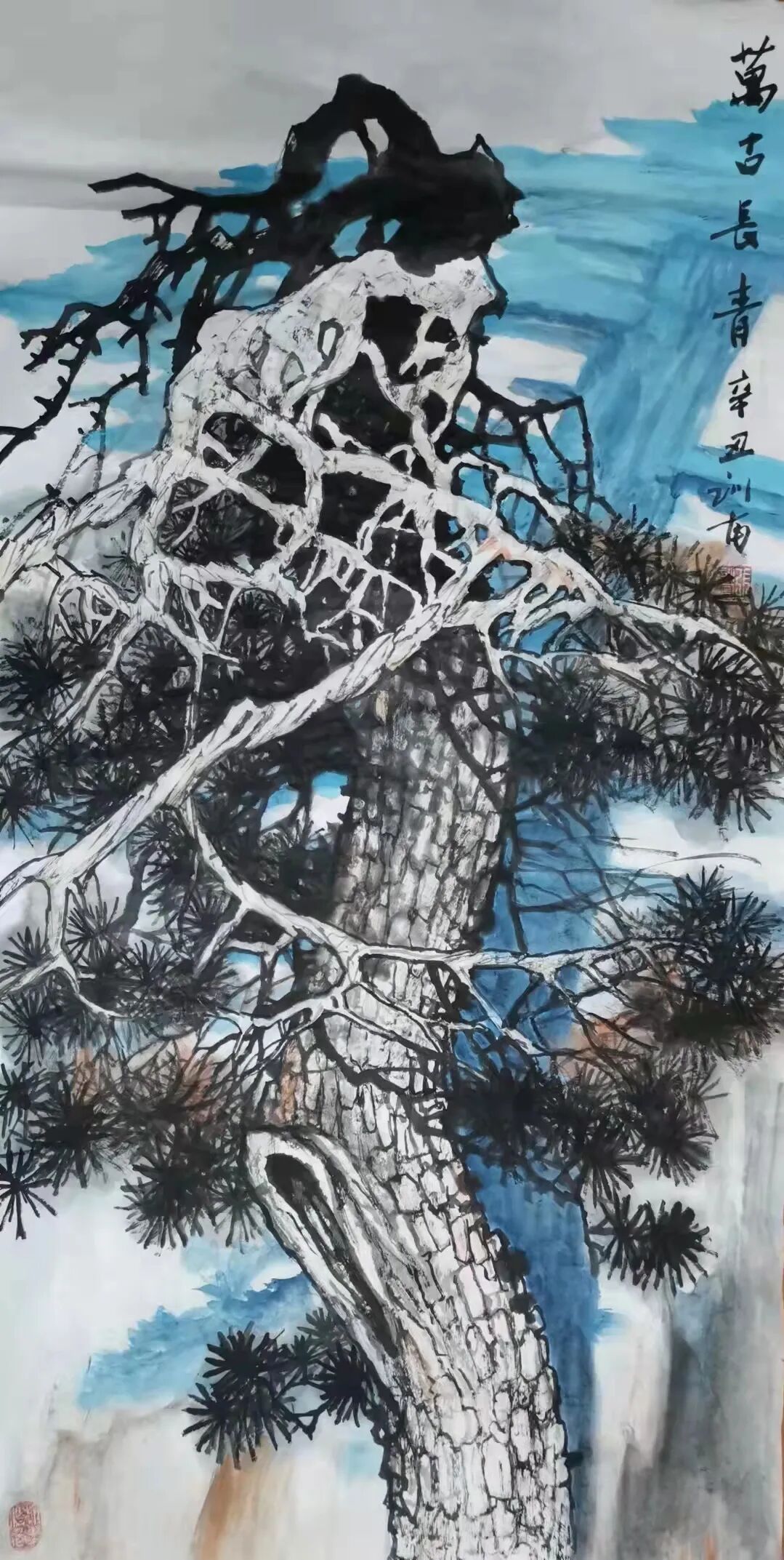 张训富山水花鸟画选(图15) 张训富山水花鸟画选(图15)