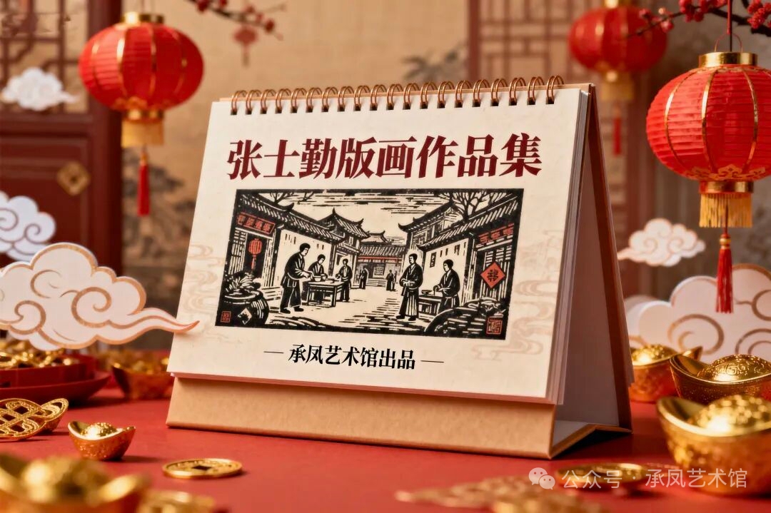 2026年张士勤版画作品日历(图3)