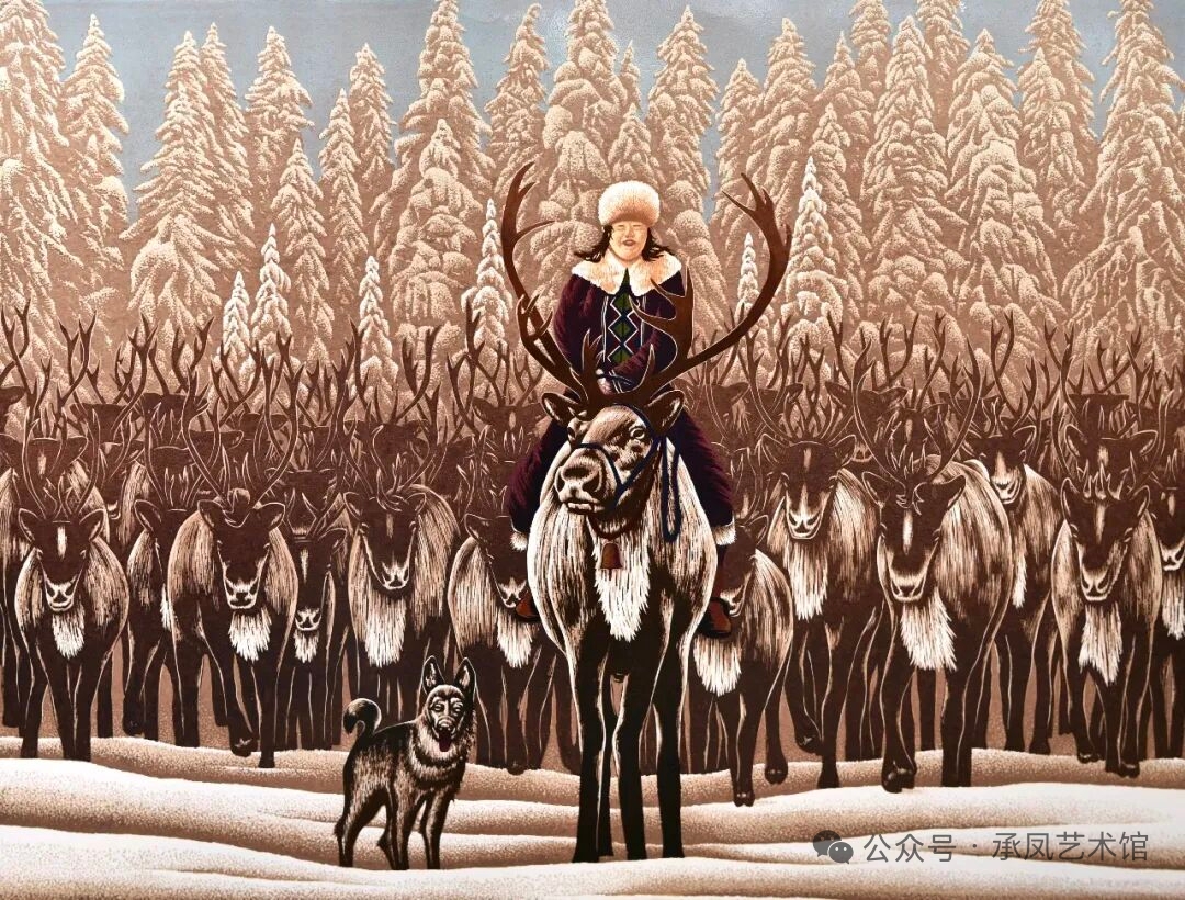 2026年张士勤版画作品日历(图15)