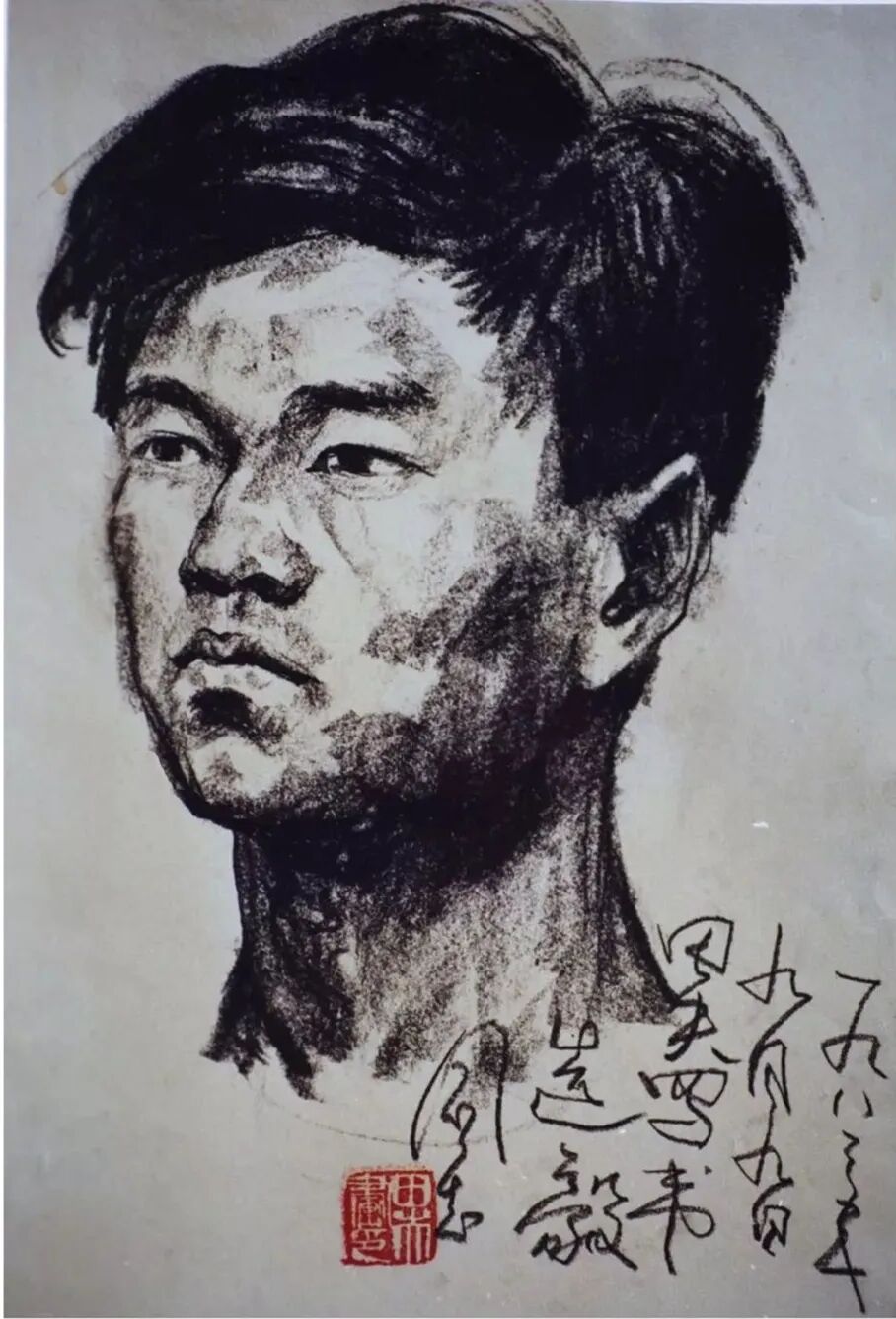 韦选毅人物造像(图2) 韦选毅人物造像(图2)