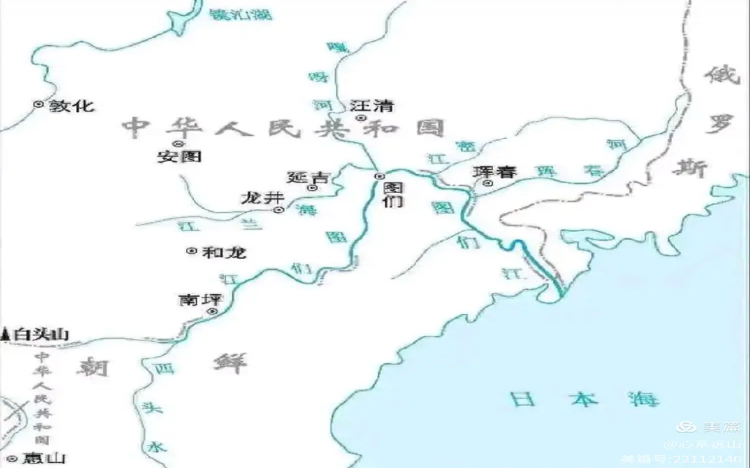 图们江，一江秋水向东流