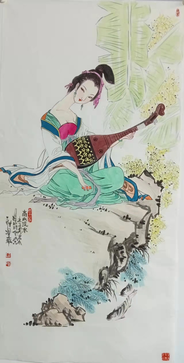 国画现代女性  作者/刘忠全(图6)
