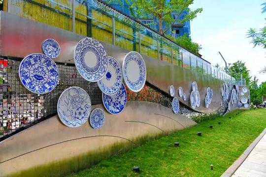 访重庆丝路花街景观小品（八首）(图1)