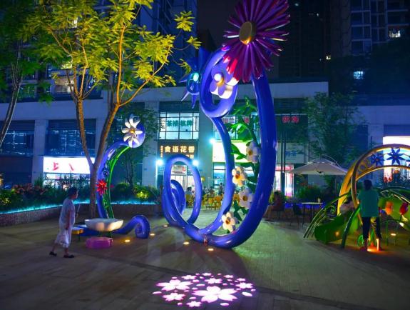 访重庆丝路花街景观小品（八首）(图3)