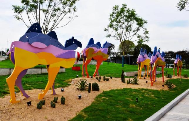 访重庆丝路花街景观小品（八首）(图6)