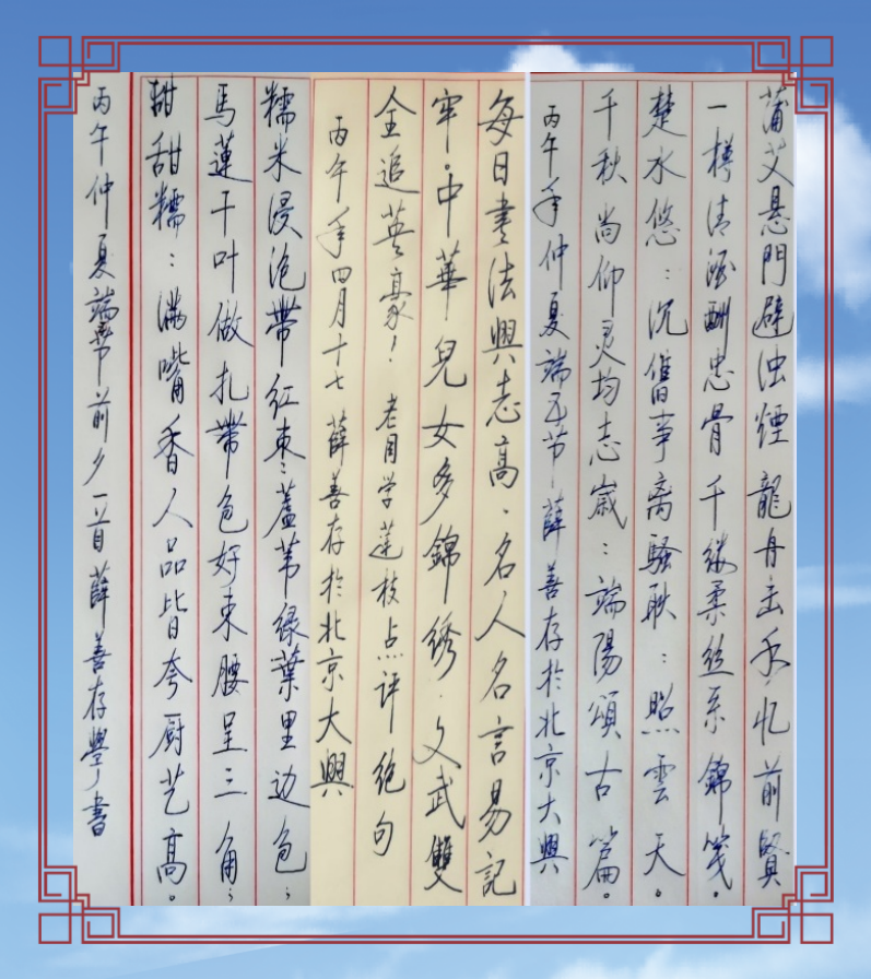 薛善存硬笔书法之-15(图7)