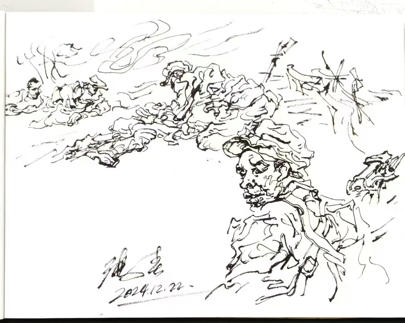 人物素描  (图13)