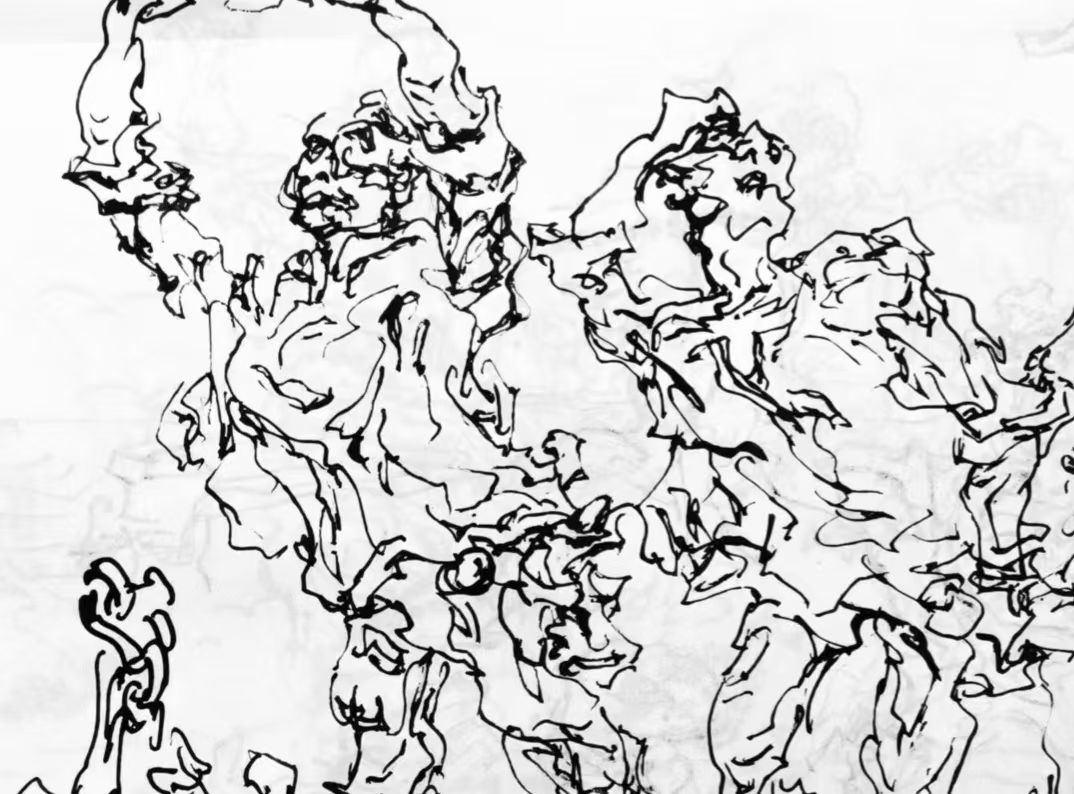 人物素描  (图1)