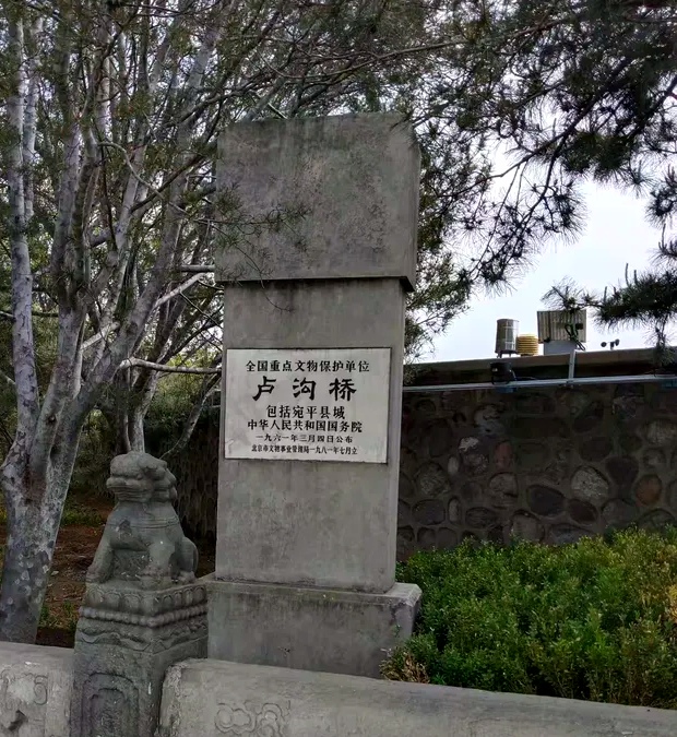 卢沟卧波传千古，宛平城深若雄关(图1)
